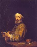 Gerard Ter Borch A Violinist USA oil painting reproduction